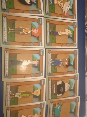 Phineas and Friends Topps Disney Neon 2026 Full Set 20 Cards New