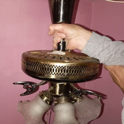 Ceiling fan used with 3 speeds and separate light switch