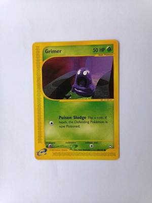 Grimer (Aquapolis 79/147) Pokemon card used in excellent condition