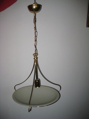 Vintage ceiling light used, hanging pendant lamp
