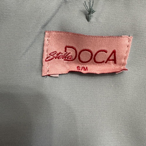 Doca women's wrap dress size M like new, turquoise