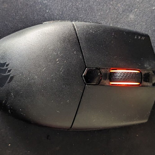 Havit KB858L keyboard and Corsair Katar Pro mouse used, gaming RGB