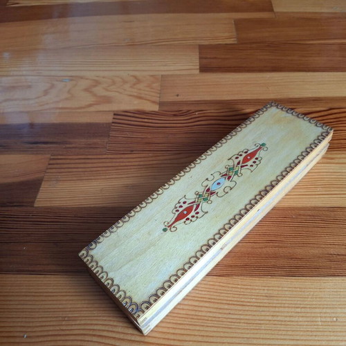 Vintage wooden case new
