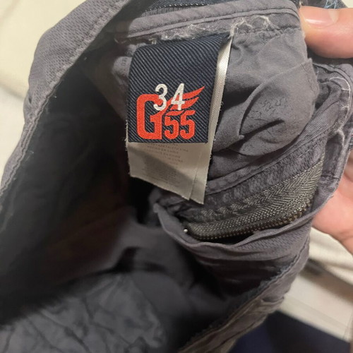 Garage55 summer bermuda shorts used, black and brown No34