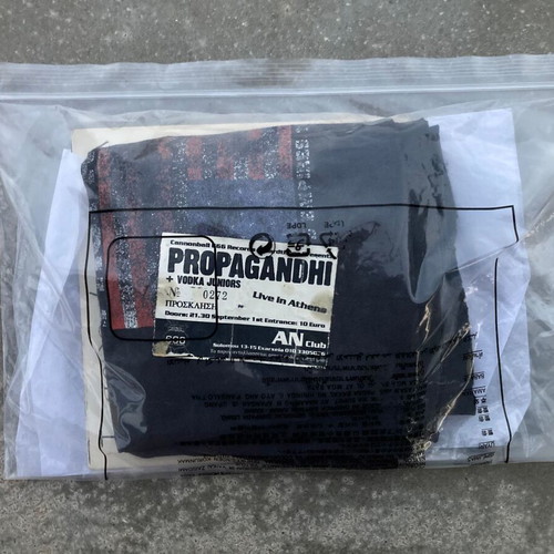 Propagandhi Rare Vintage Bundle: T-Shirt, 7" Vinyl EP & Original Ticket