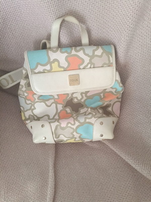 Tous Vintage Multi-color Pastel Kaos Backpack used