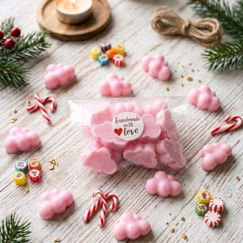 Handmade Wax Melts Clouds 15 pcs, Candy scent