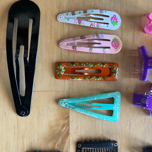 Hair clips like new, pack