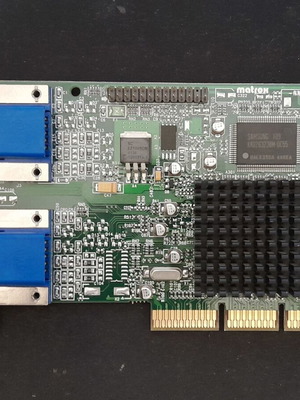 Matrox Millennium G450 DualHead κάρτα γραφικών με 32MB DDR AGP