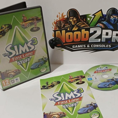 The Sims 3 Fast Lane Stuff PC game used, adventure