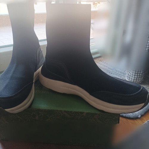 Zara women's sock boots size 38 black like new