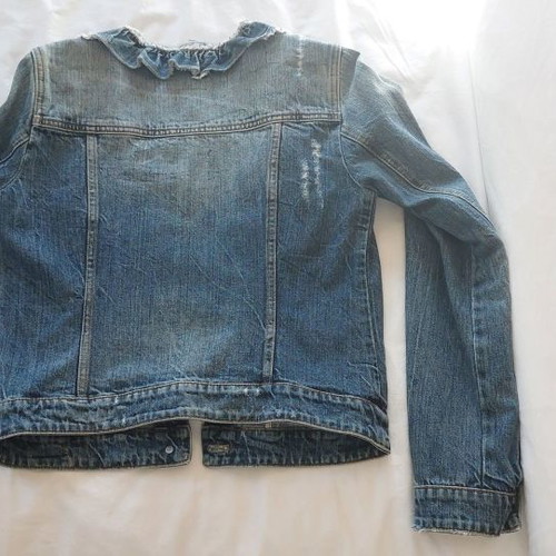 Pinko women's denim jacket used, size M
