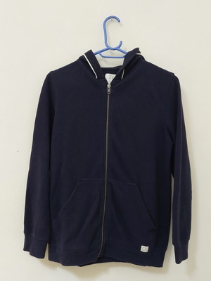 Zara kids' cardigan like new, size 11/12, black and blue