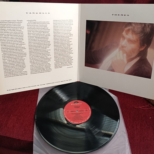 Vangelis Themes double cover vinyl record