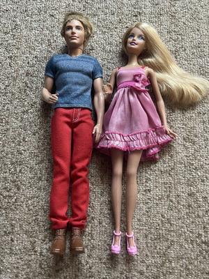 Original Barbie and Ken dolls set