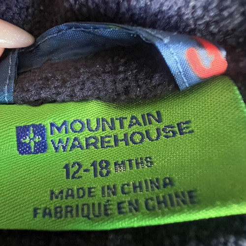 Mountain Warehouse Snowsuit like new with fleece lining for 12-18 months