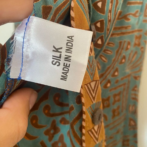 Maxi dress like new, sleeveless, multicolor, size M