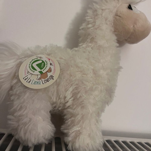 Nici La-La-Lama plush toy new, white, 23cm