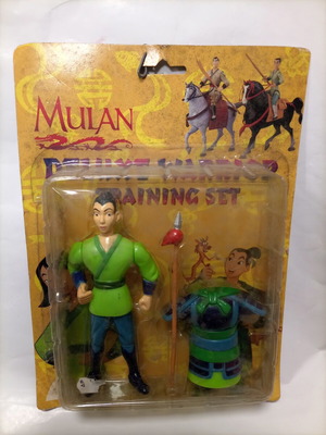 Mulan Warrior Figure new in card