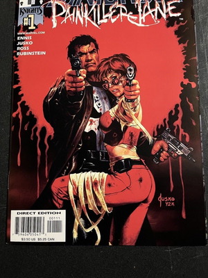 Punisher Painkiller Jane 1 (2001) used Marvel Knights comic