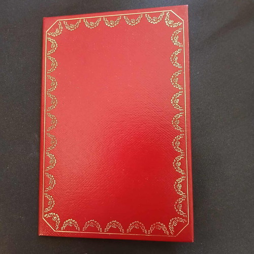 Cartier jewelry certificate like new