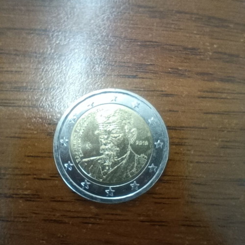 Greece 2 Euro 2018 Palamas coin used, circulated