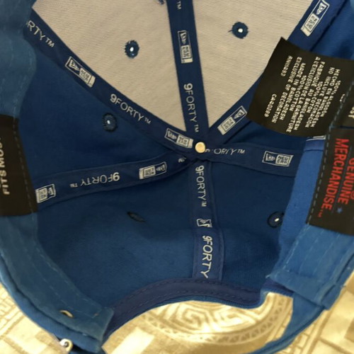 New Era 9FORTY Blue Yankees Cap refurbished, adjustable one size