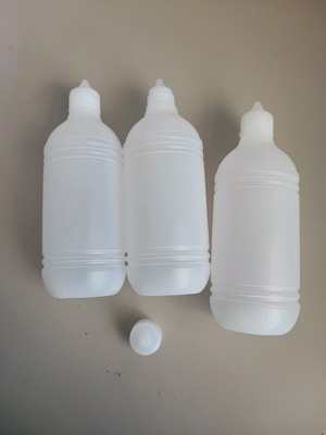 Set of 3 plastic bottles 150ml for acetone or alcohol new