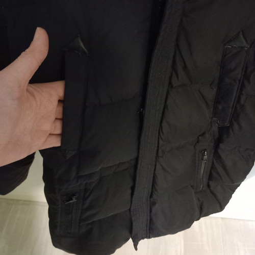 Zara winter jacket used for 8-year-old boy, black, size 128 cm