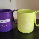 Tupperware cup set new
