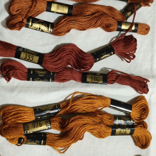 DMC Mouline embroidery floss pack of 12 new