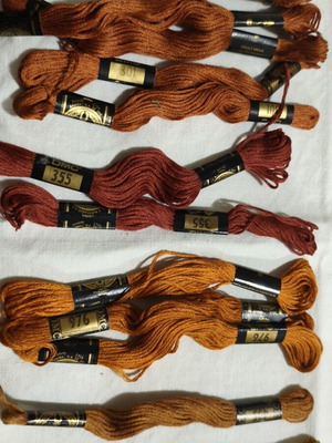 DMC Mouline embroidery floss pack of 12 new