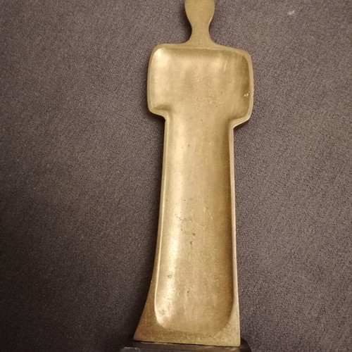 Bronze sculpture of a female figure used