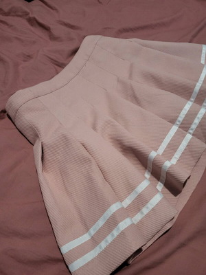 Pink pastel skirt H&M like new, school girl style