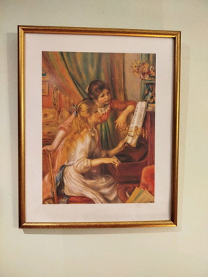 Renoir Monee Posters Set of 3 Used with Frames