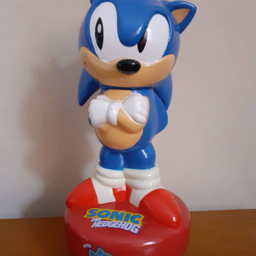 Sonic bubble bath figure 450ml new
