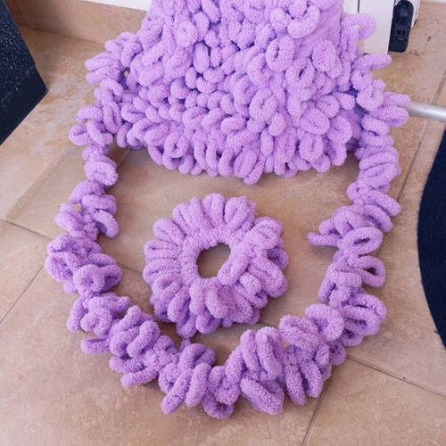 Puffy bag handmade, new