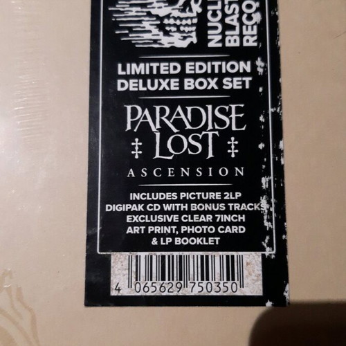 Paradise Lost Ascension Super Deluxe Limited Edition Box Set 2025