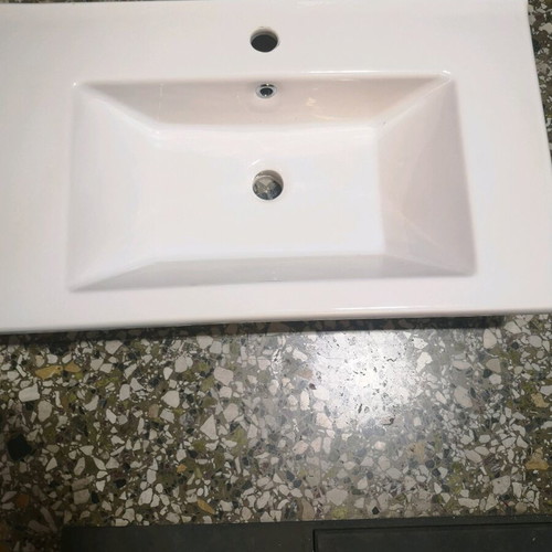 Bathroom sink new, furniture piece in its box