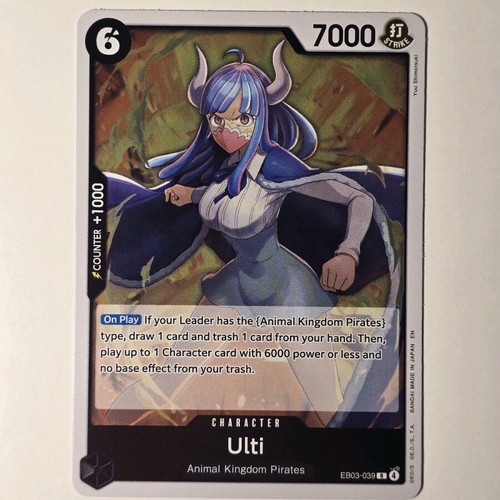 one piece card game ulti BANDAI ONE PIECE Card Game THE BEST PRB 01 Ulti SR Parallel Japanese N –  GLIT Japanese Hobby Shop main image 1