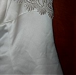  ΚΑΙΝΟΎΡΙΟ ΝΥΦΙΚΟ ή επίσημο Φόρεμα σατέν γάμου, βάφτισης, τουαλέτα επίσημη νο. Medium/Large
