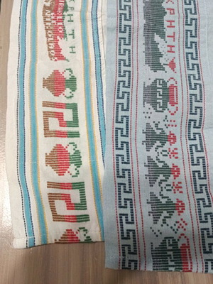 Traditional Crete aprons like new, set of 2 pieces