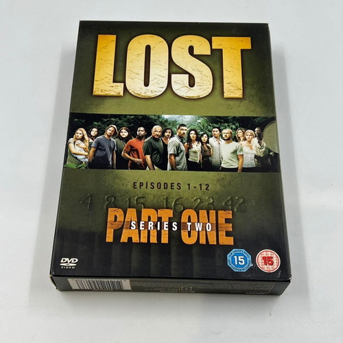 Lost Season 2 Part 1 DVD box set used, episodes 1-12