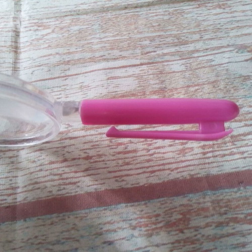 Children's magnifying glass used, length 11 cm