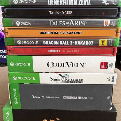 Xbox One game set with 8 new steelbook editions