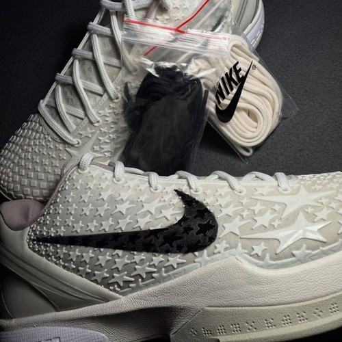 Kobe 6 All-Star sneakers new, Nike, size 43 EU, black and white