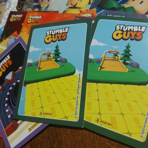 Stumble Guys 24 cards like new, Panini