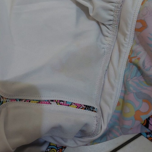 Women's tankini used, pink multicolor, sizes XL/XXL