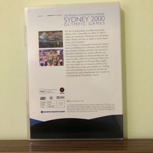 Olympic Games DVD used, pack of 4 DVDs