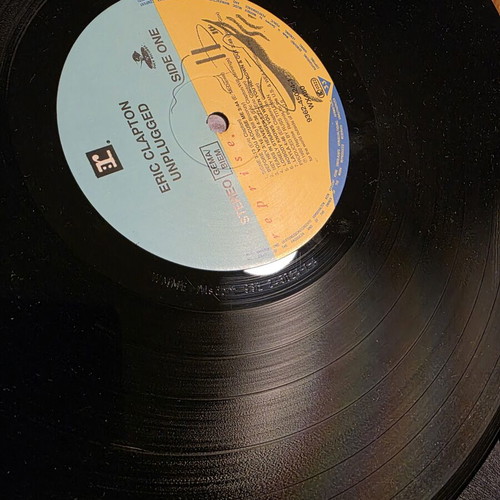 Eric Clapton Unplugged 1992 vinyl like new